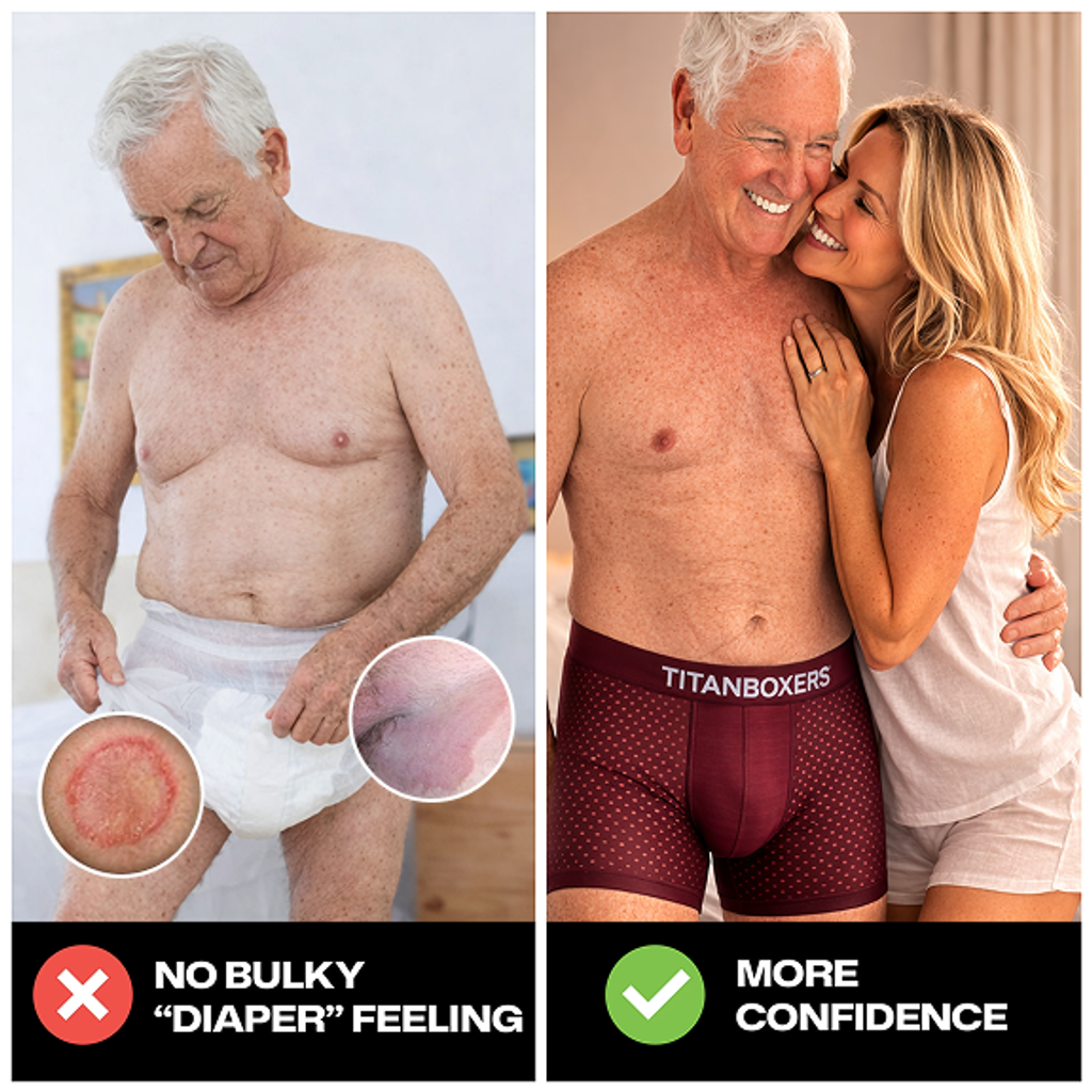 🩲Titan Boxer™ Bamboo Leak-Proof Briefs | 2 PCs For $19.95🔥